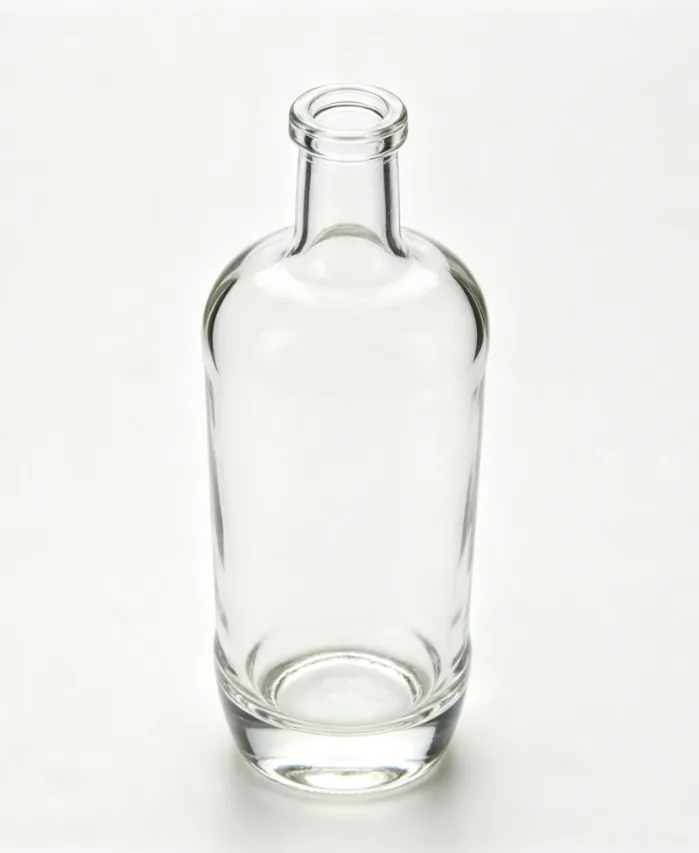 500ml Round Flat Mouth Tequila Glass Bottle