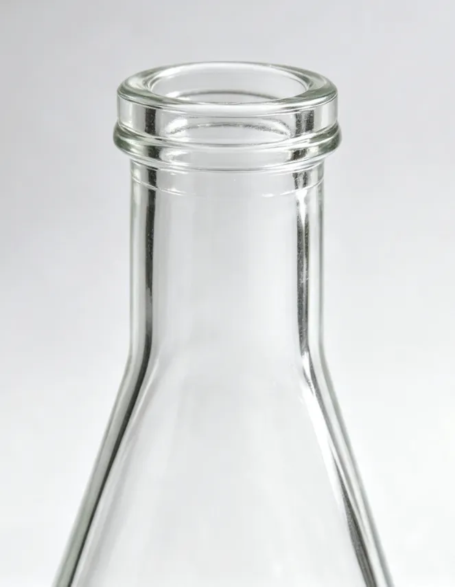 700ml Tapered Flat Mouth Thread-Free Tequila Glass Bottle
