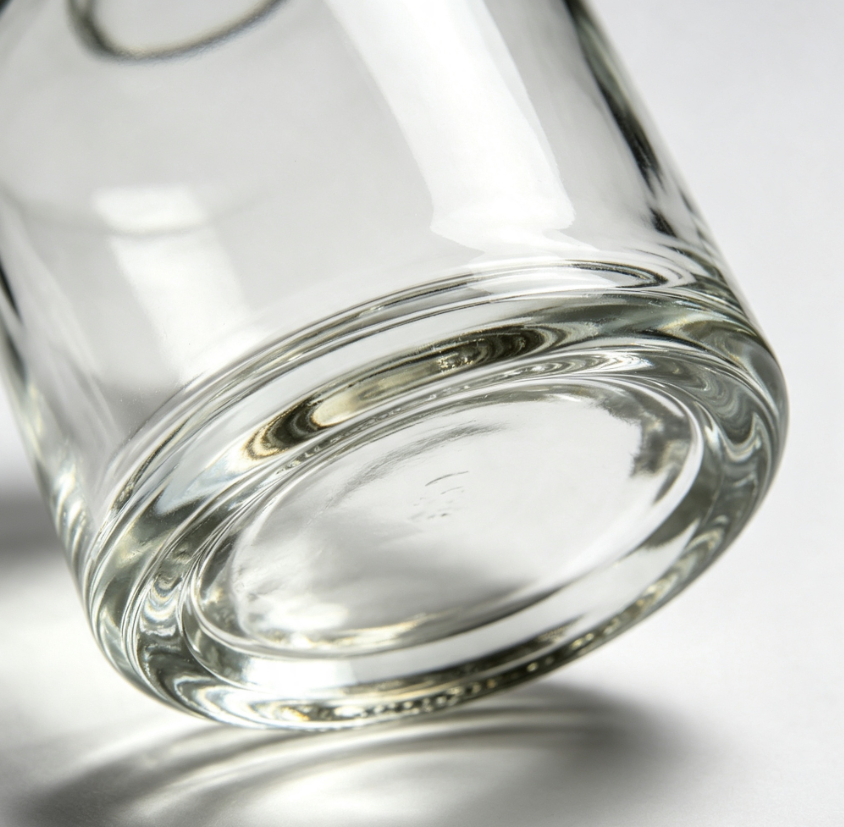 750ml flat mouth non-thread transparent tequila glass bottle empty liquor bottle