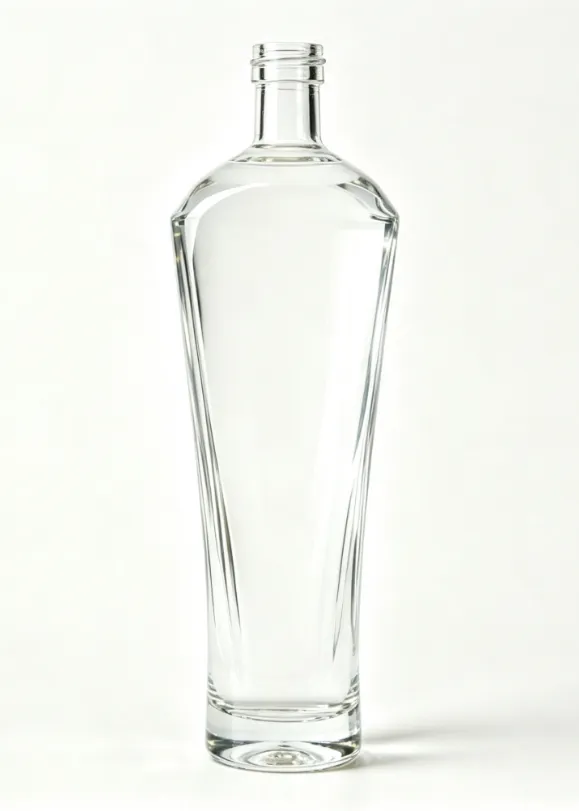 700ml custom tequila glass bottle