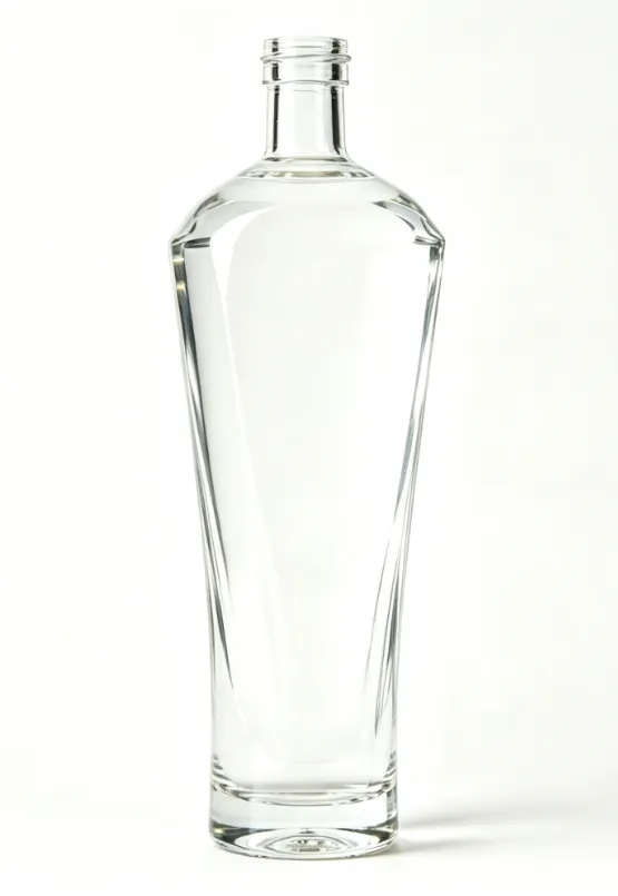 700ml custom tequila glass bottle