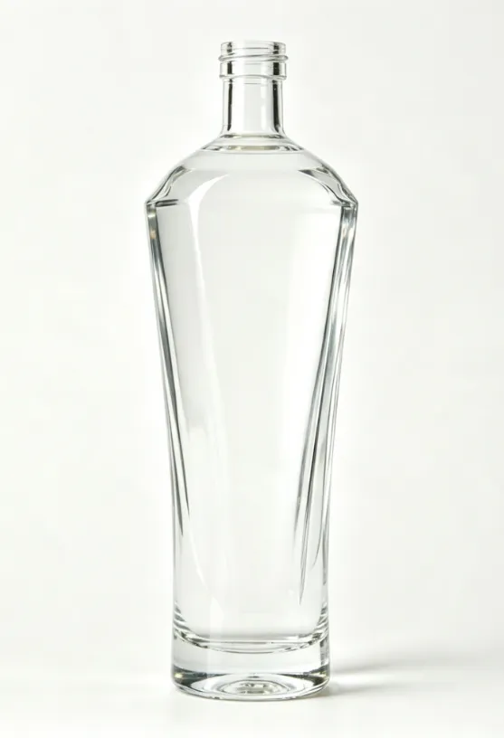 700ml custom tequila glass bottle