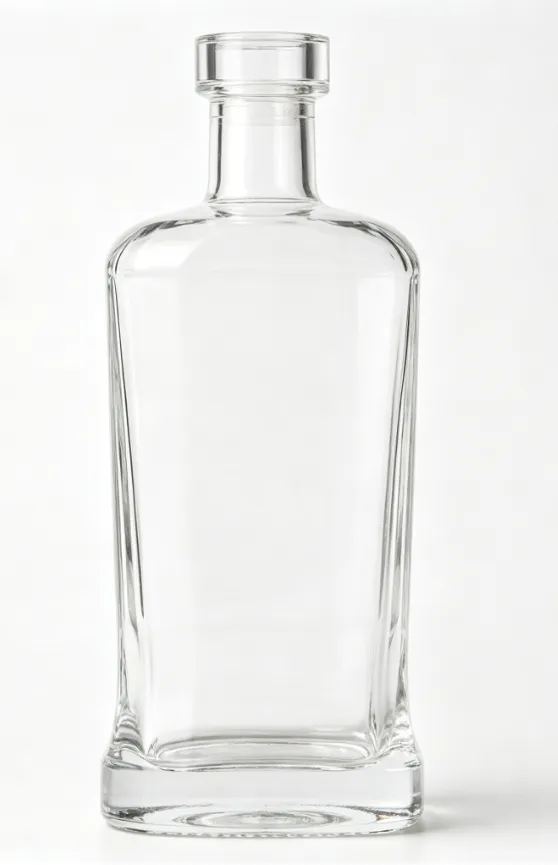 1000ml square whiskey glass bottle