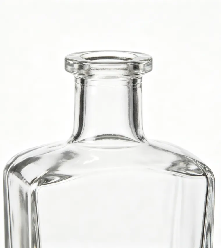1000ml square whiskey glass bottle