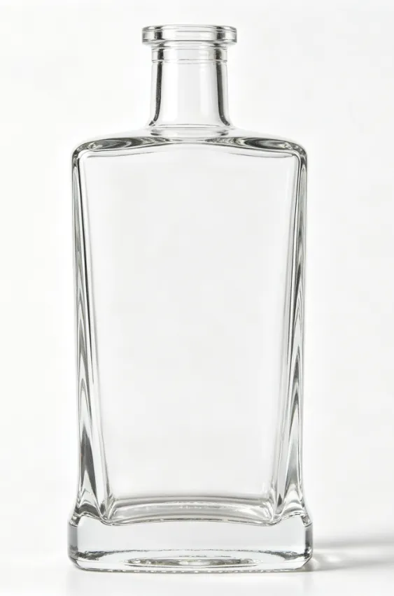 1000ml square whiskey glass bottle