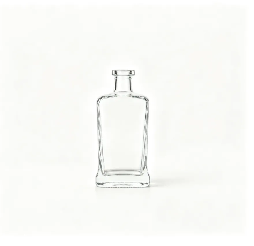 1000ml square whiskey glass bottle
