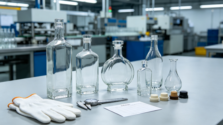 700ml spirits glass bottles high white glass display for liquor packaging industry news