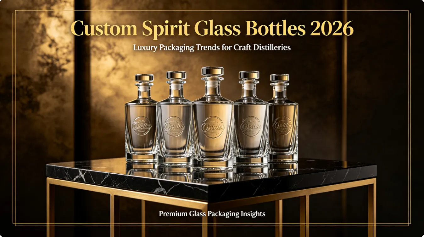 custom spirit glass bottles