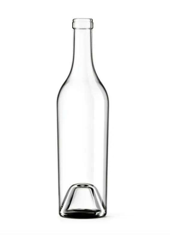 ``` 1000ml tequila glass bottle flat mouth clear blank bottle ```