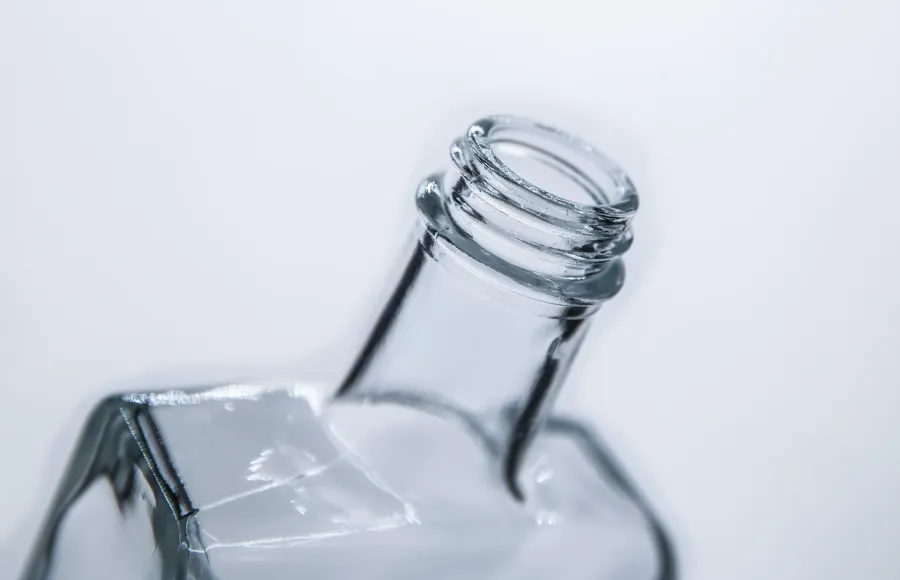 glass bottle for scotch