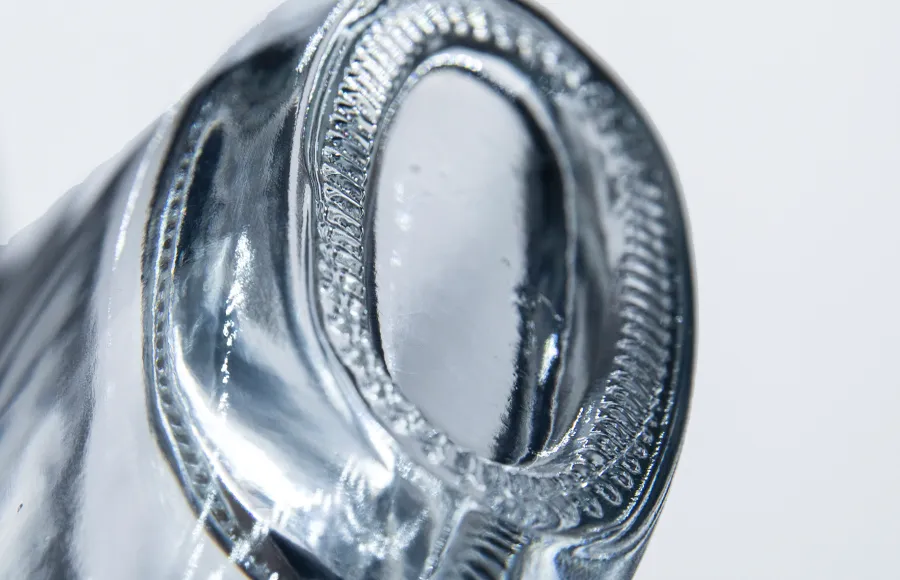 heavy base brandy decanter