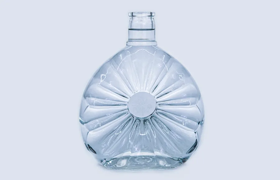 brandy bottle with cork