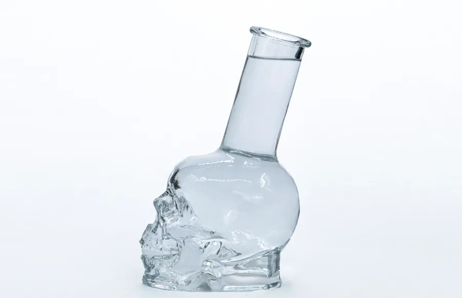 premium vodka bottle