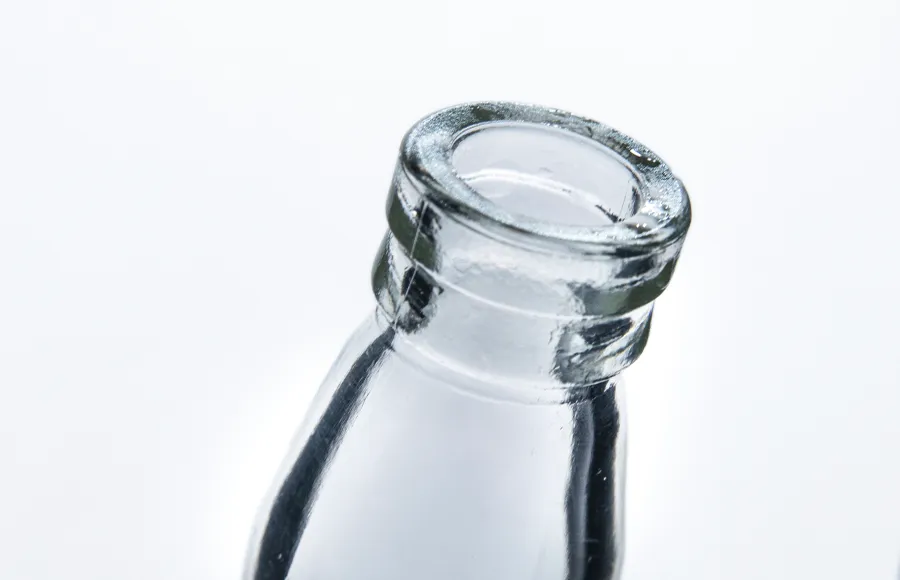 heavy base whisky glass bottle