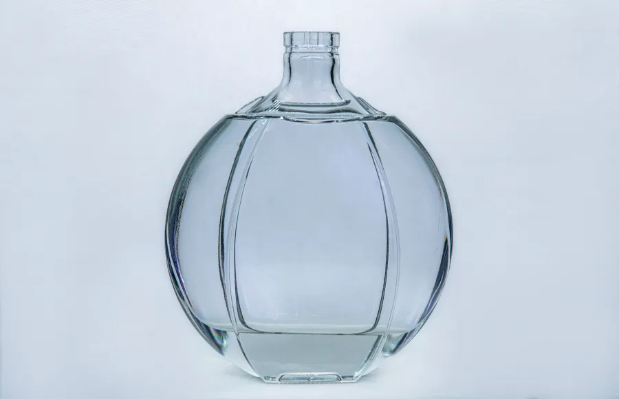 silkscreen vodka bottle