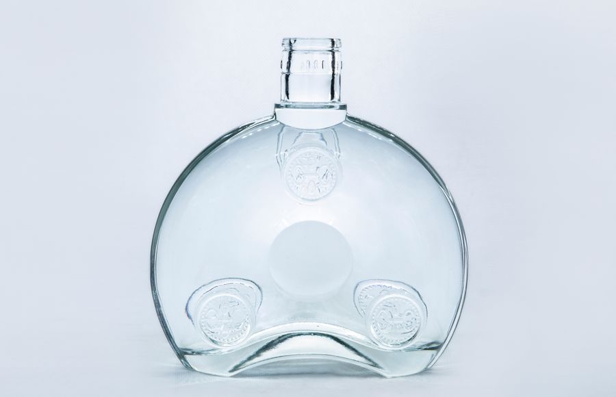 glass bottle for brandy