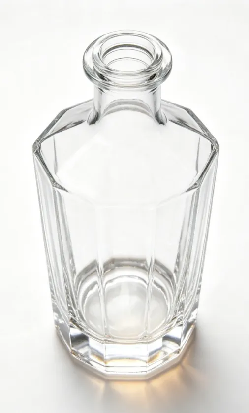 700ml custom whisky glass bottle