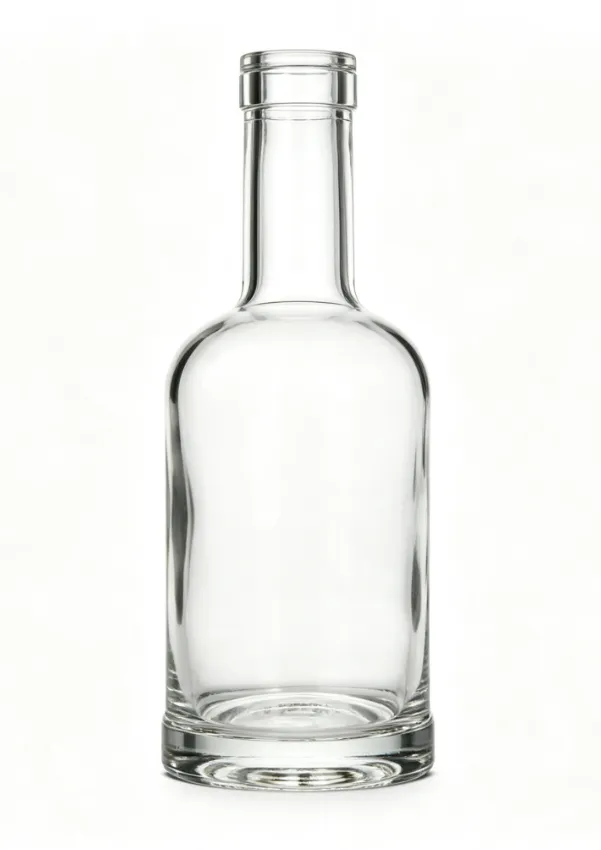 500ml custom whisky glass bottle