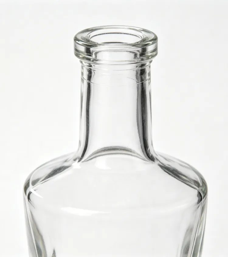 750ml twisted tequila glass bottle