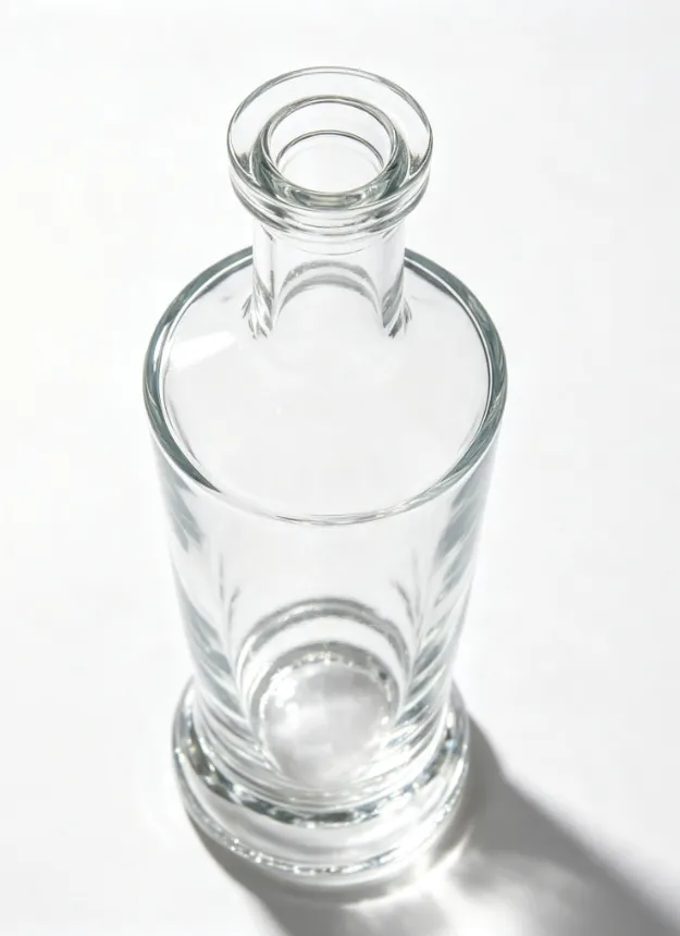 750ml twisted tequila glass bottle