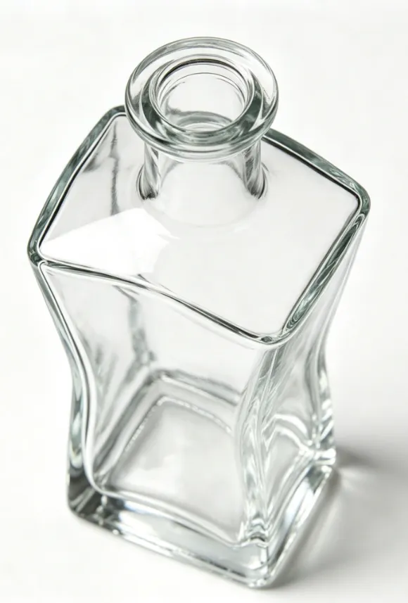 700ml clear tequila glass bottle