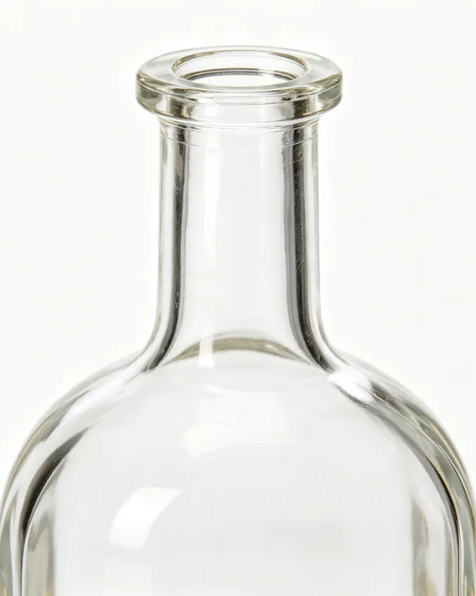 700ml wide shoulder thick base tequila glass bottle luxury empty spirit glass bottle