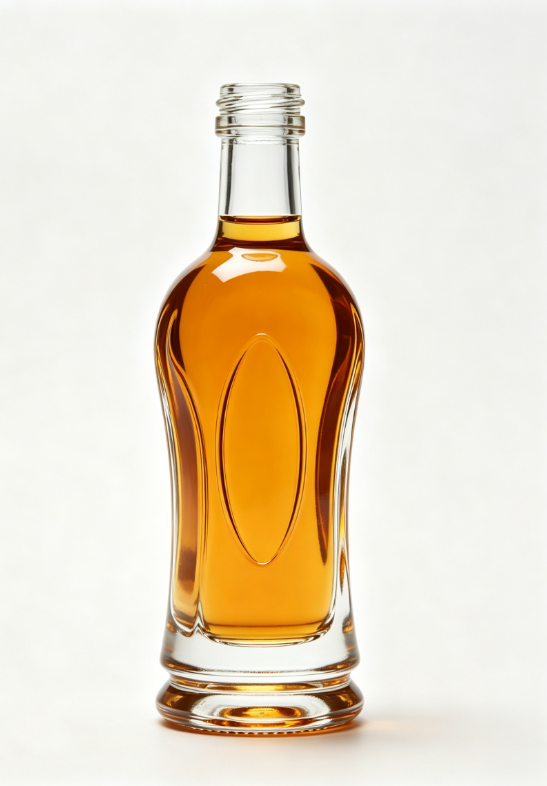 3000ml Whale Ridge Empty Rum Glass Bottle With Threaded Neck