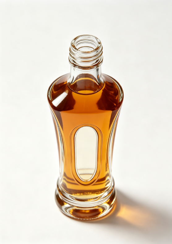 3000ml Crescent Tower Empty Rum Glass Bottle With Threaded Neck