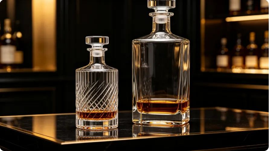 spirits glass bottle packaging trends 2026 premium luxury liquor glass bottle