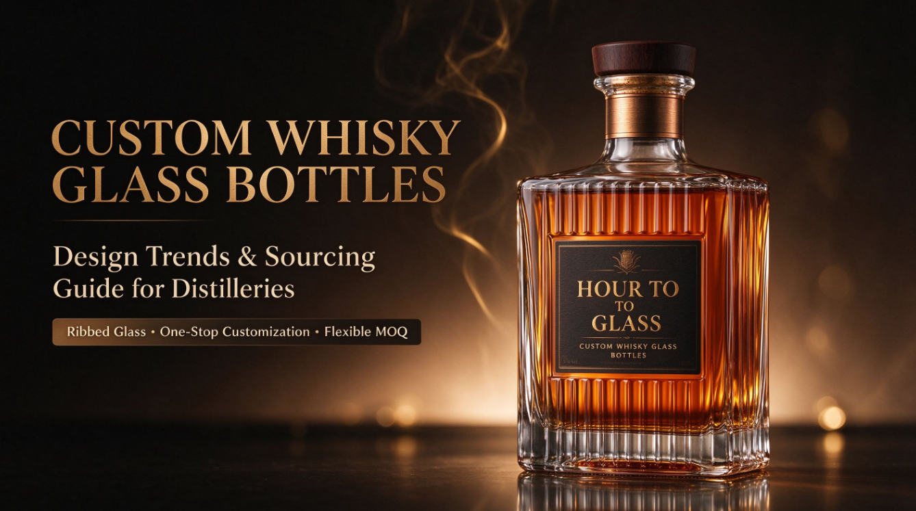 custom whisky glass bottles for craft distilleries